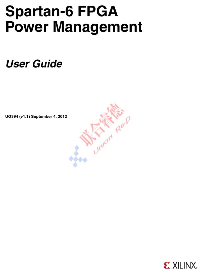 Xilinx Spartan-6 FPGA Series User manual