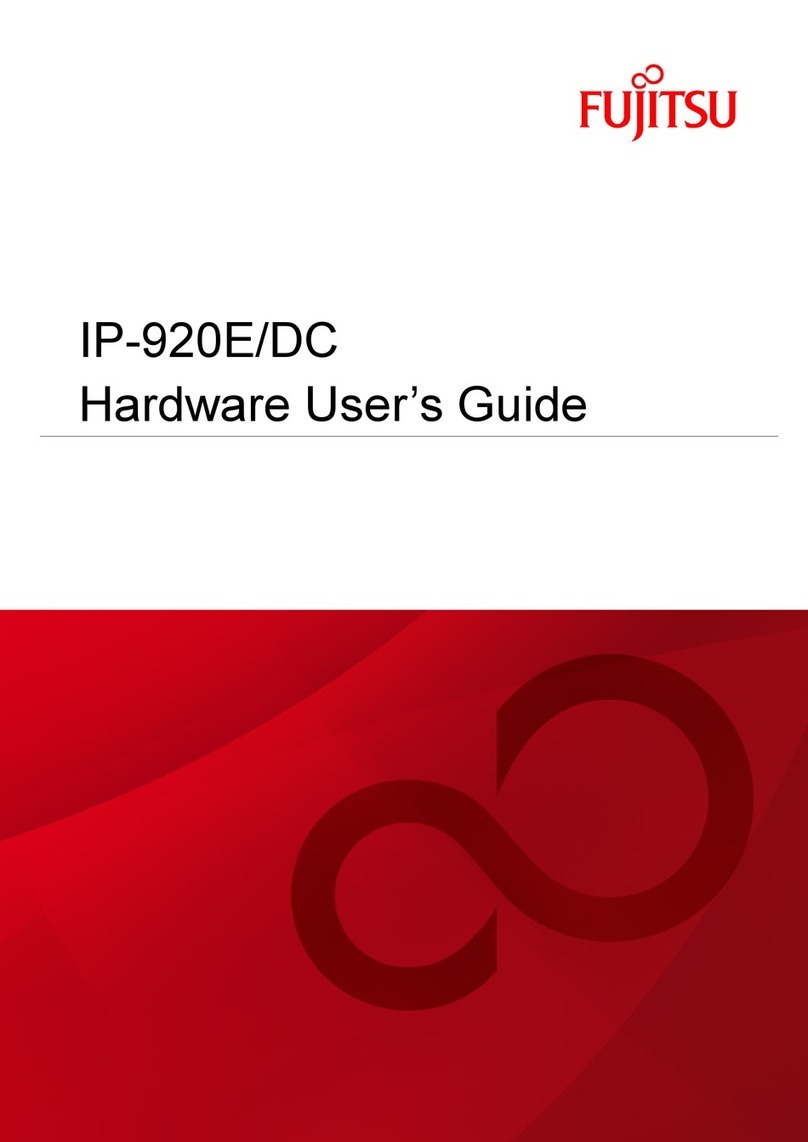 Fujitsu IP-920 E/DC Installation manual