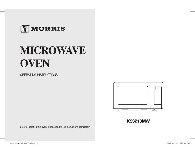 Morris K93210MW operating instructions