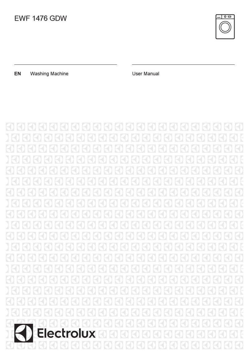 Electrolux EWF 1476 GDW user manual