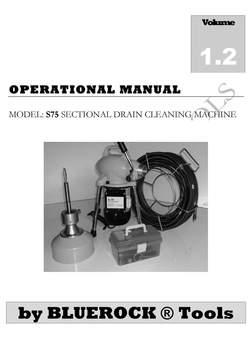 Bluerock Tools S75 Operational manual