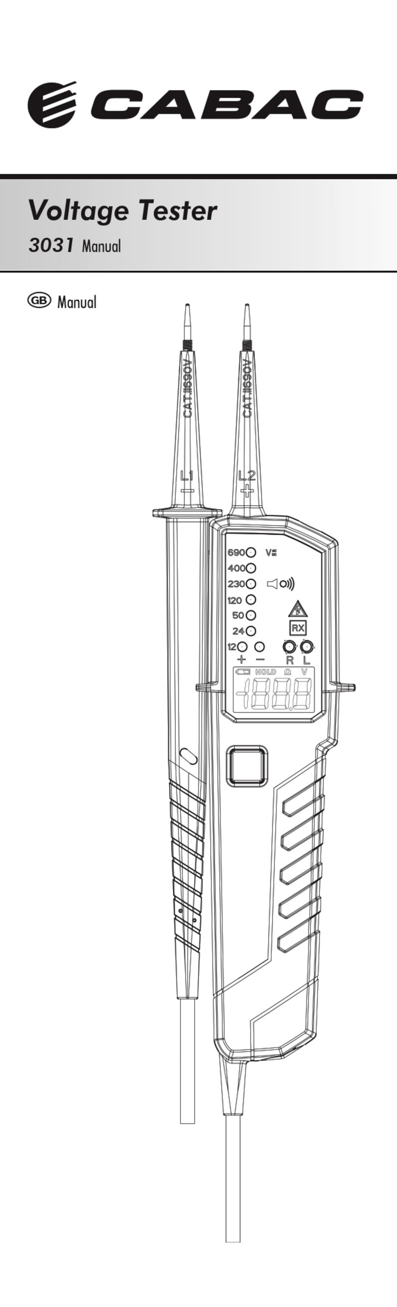 CABAC 3031 manual