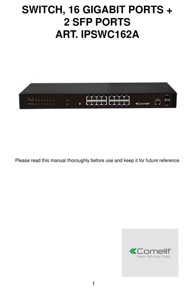 Comelit IPSWC162A User manual