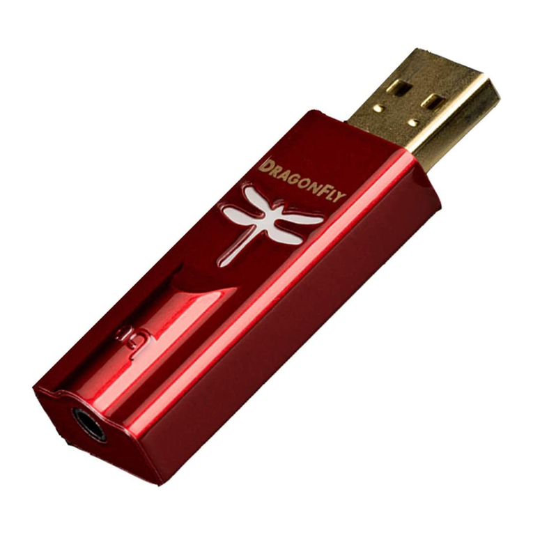 AudioQuest DragonFly Red instructions
