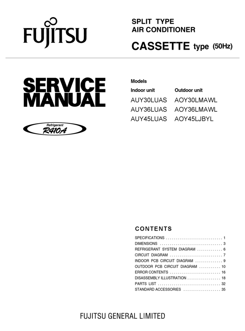 Fujitsu AUY30LUAS User manual Fujitsu AUY30LUAS User manual
