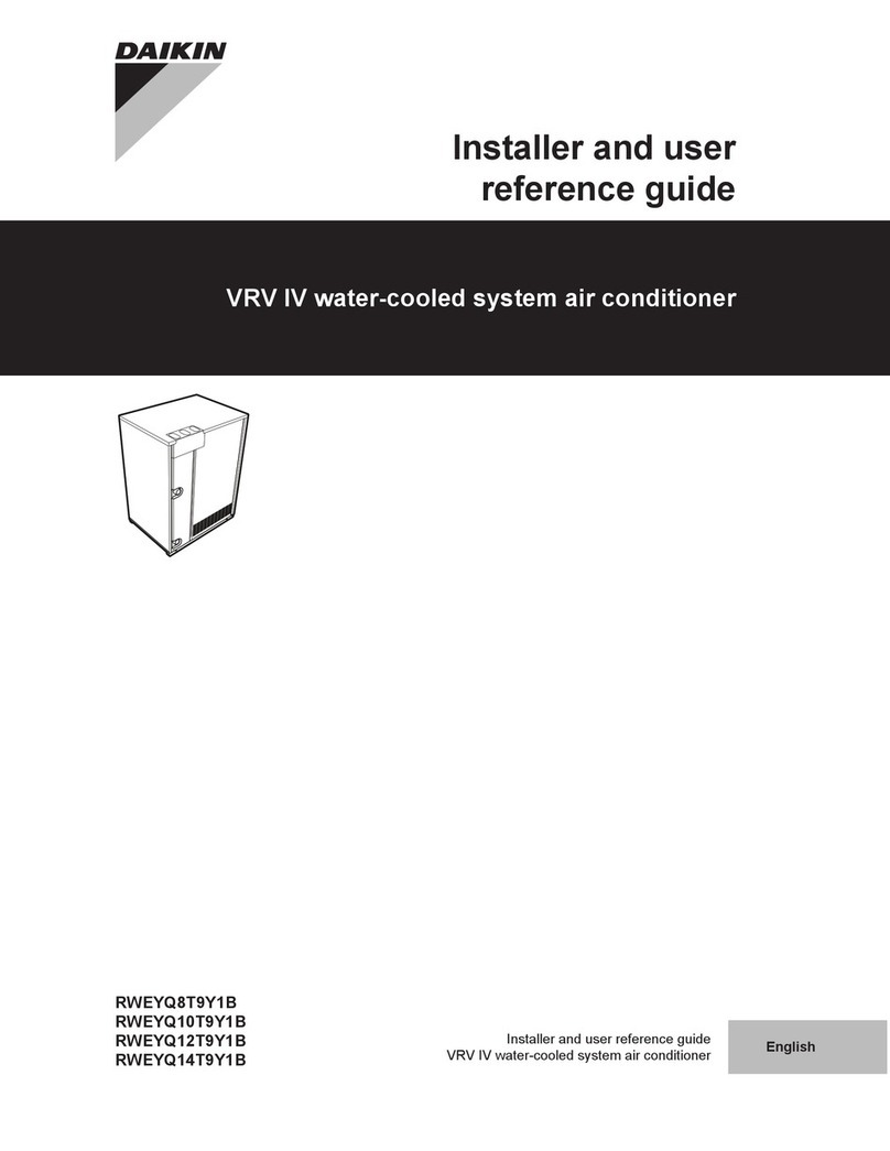 Daikin RWEYQ8T9Y1B User guide