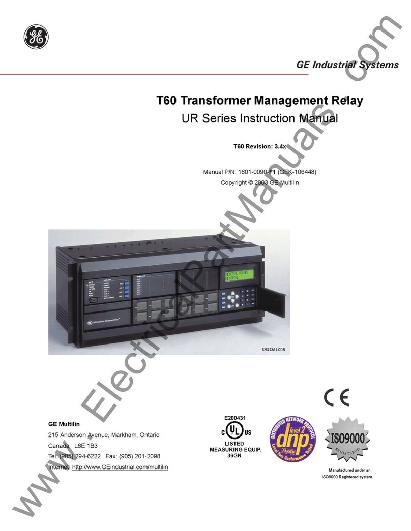 GE T60 User manual