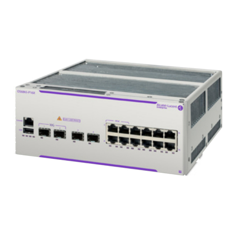 Alcatel-Lucent Enterprise OmniSwitch 6865 Installation manual