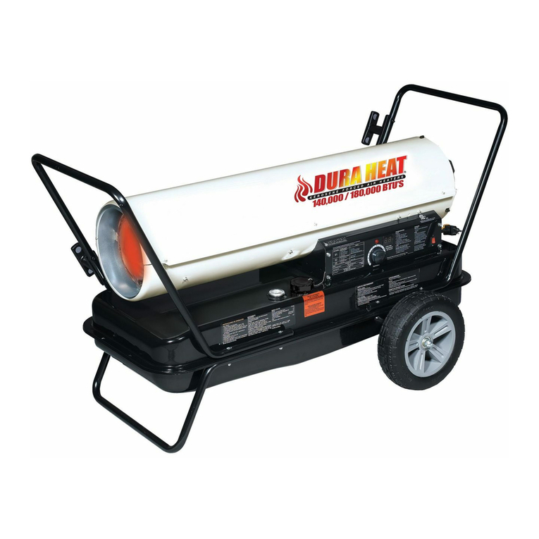 Dura Heat DFA80T User manual Dura Heat DFA80T User manual