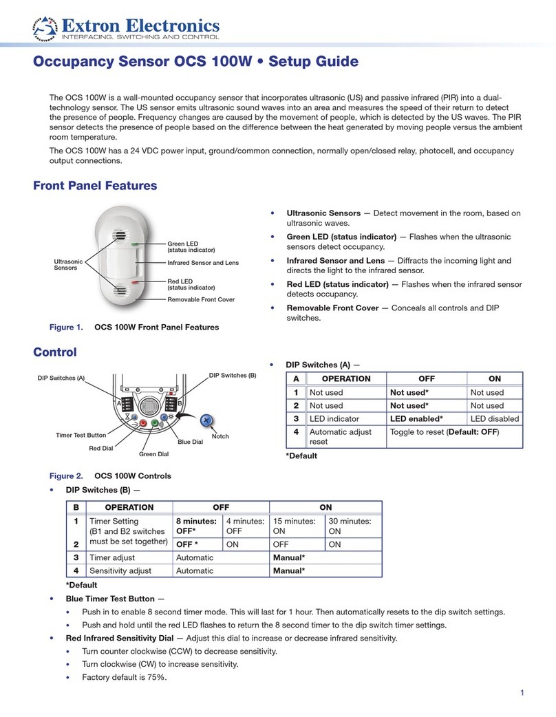 Extron electronics OCS 100W Setup guide