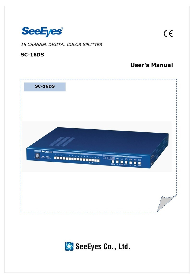 SeeEyes SC-16DS user manual