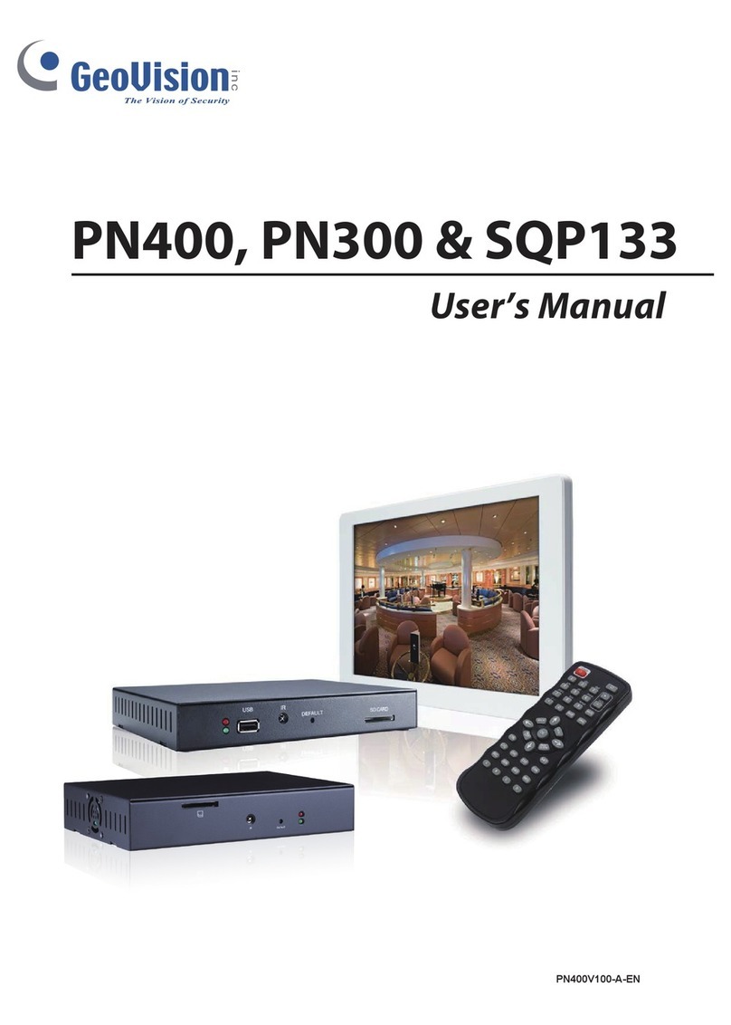 GeoVision PN400 user manual