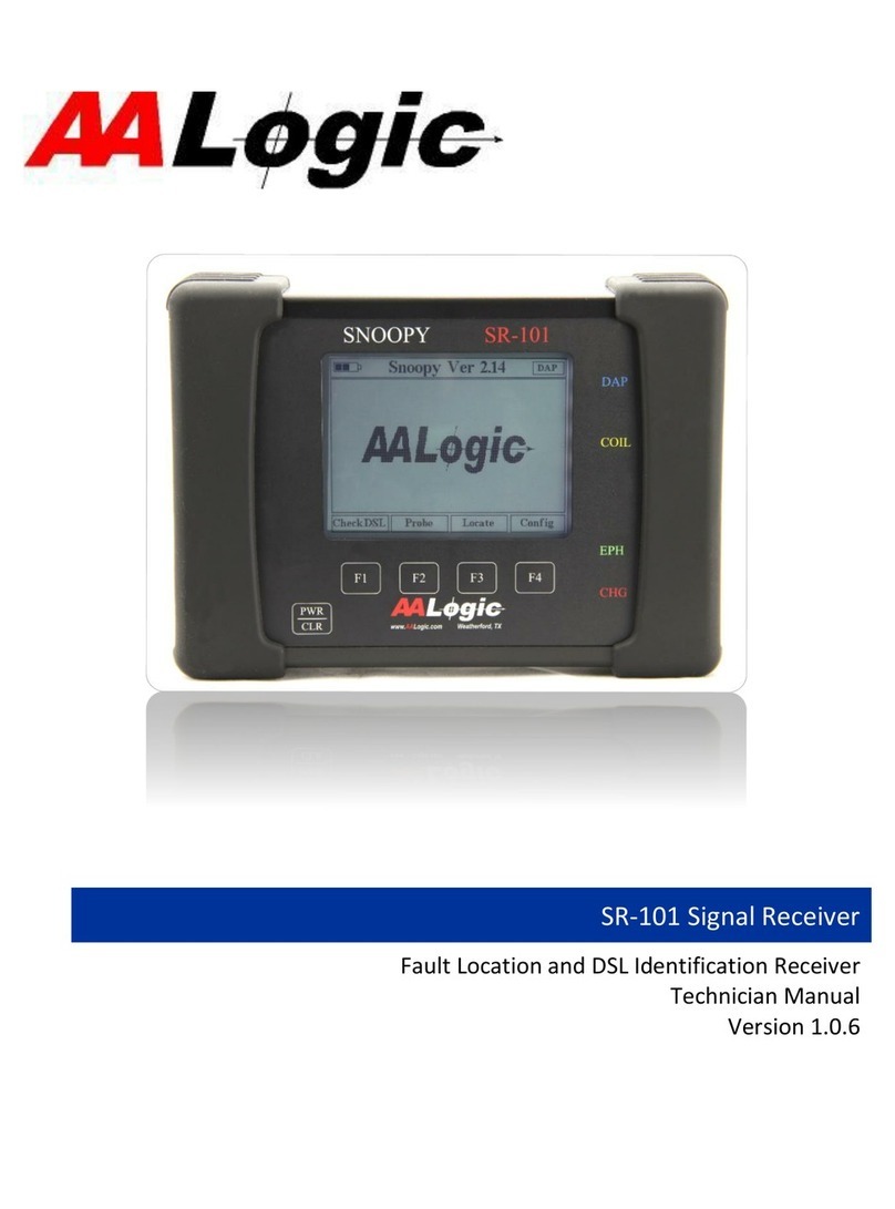 AALogic SR-101 User manual