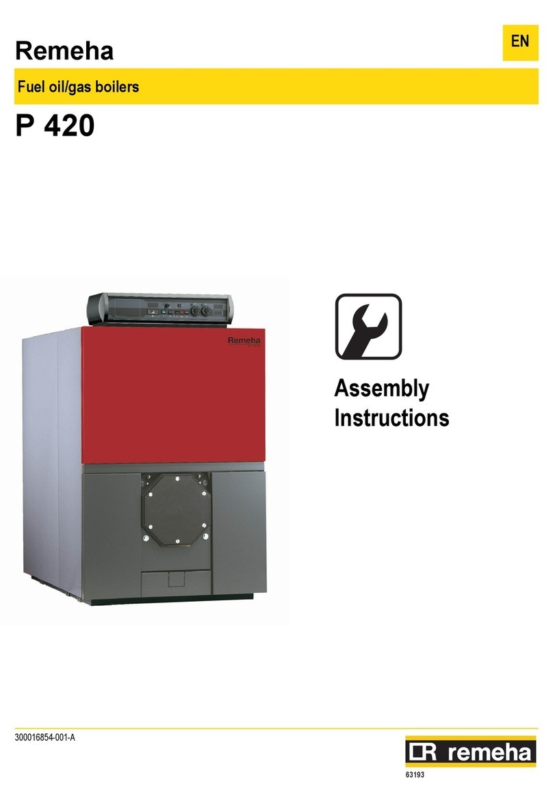 REMEHA P 420 User manual
