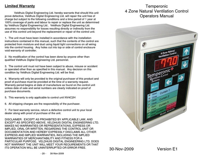 Veldhuis Digital Engineering NV4C2H User manual