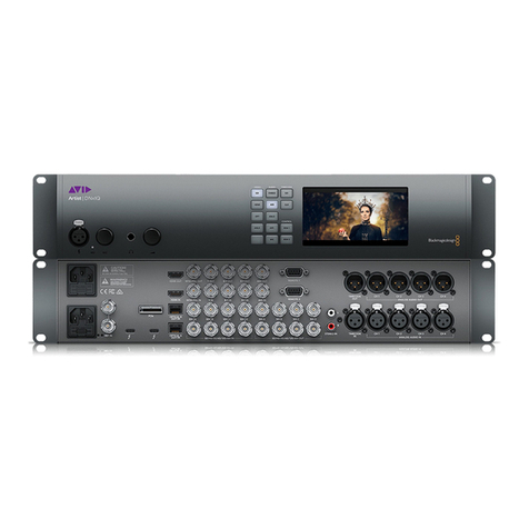 Avid Technology Artist DNxIQ User manual