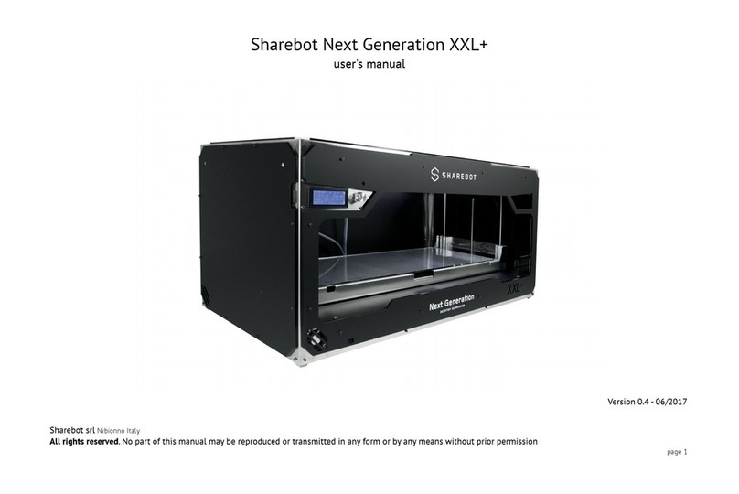 SHAREBOT Next Generation XXL+ user manual