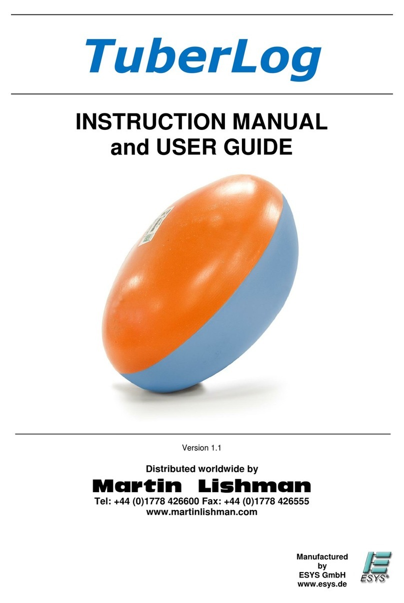 Martin Lishman TuberLog Instruction manual and users guide