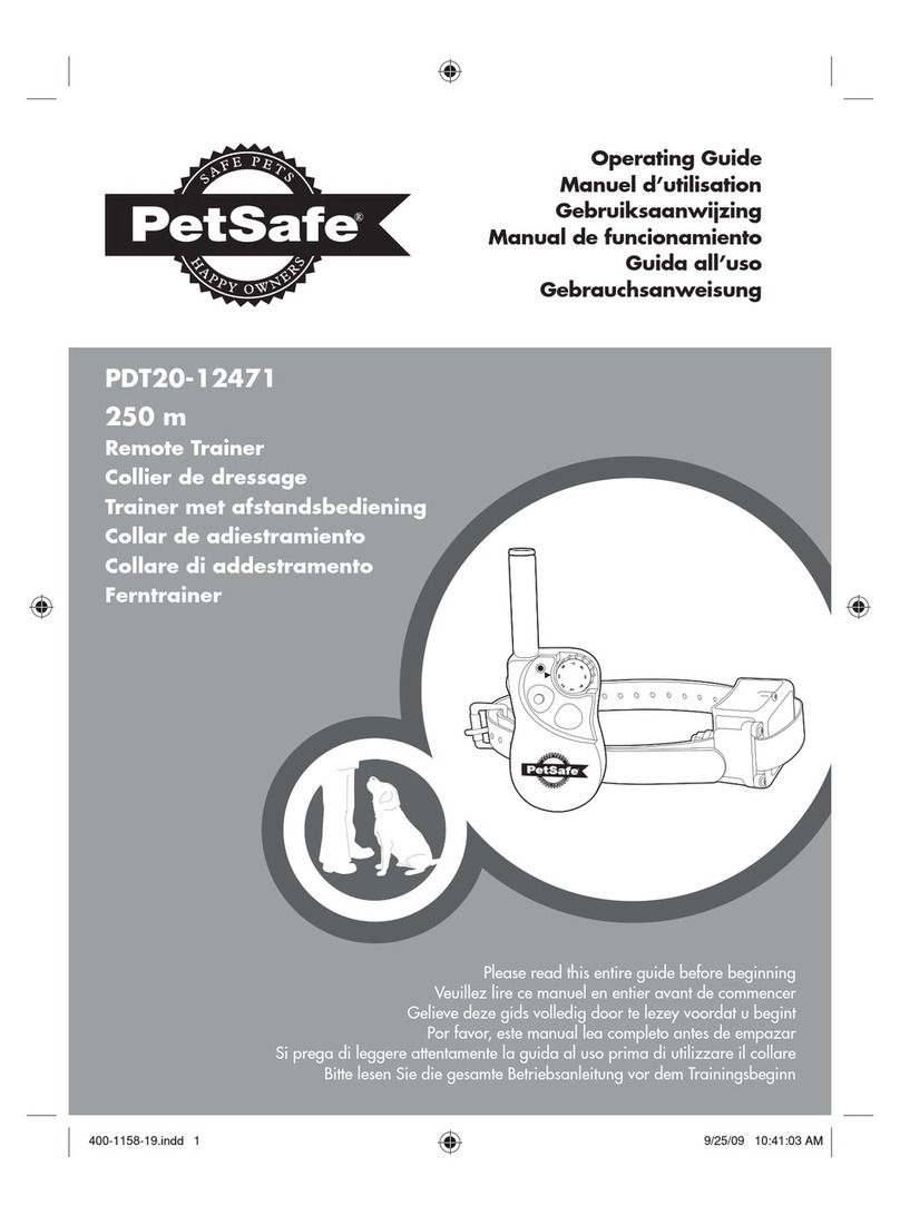 Petsafe PDT20-12471 User manual Petsafe PDT20-12471 User manual