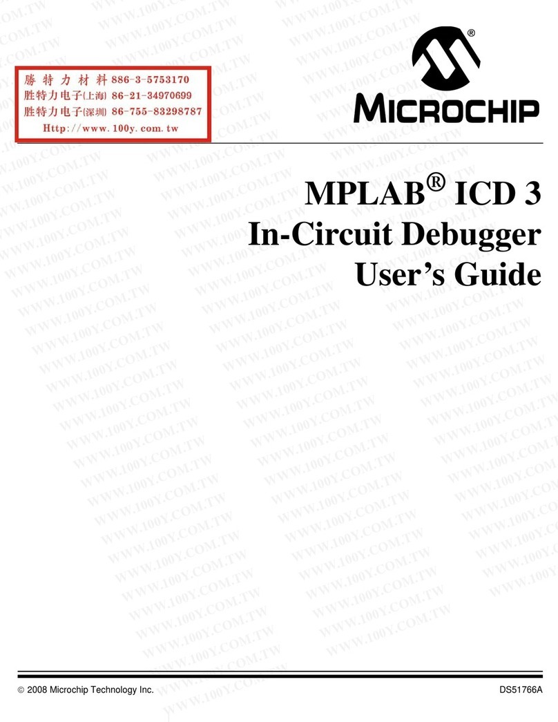 Microchip Technology MPLAB ICD 3 User manual