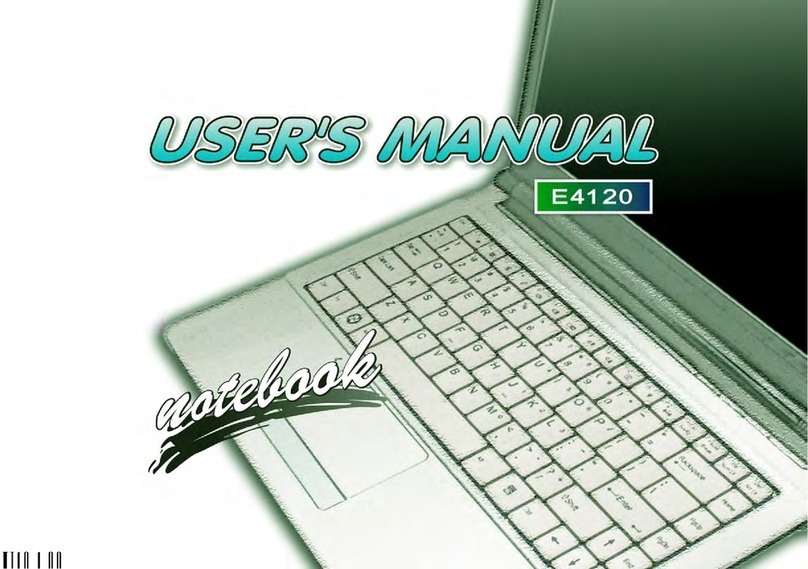Clevo E4120 user manual