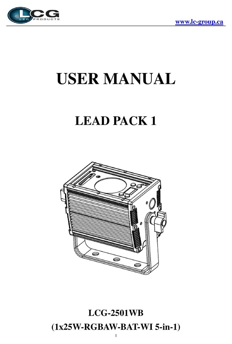 LCG LCG-2501WB User manual LCG LCG-2501WB User manual