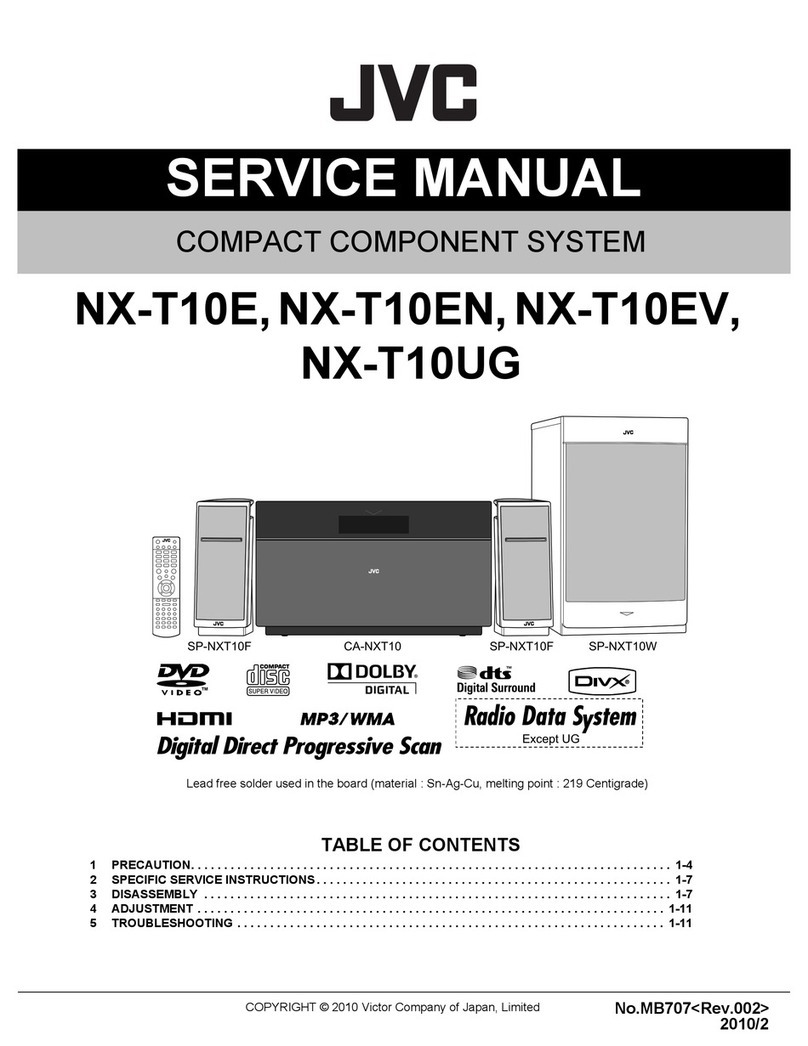 JVC NX-T10E User manual