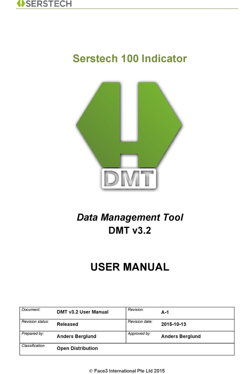 DMT Serstech 100 User manual