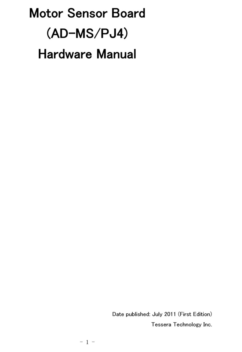 Tessera Technology AD-MS/PJ4 Hardware manual