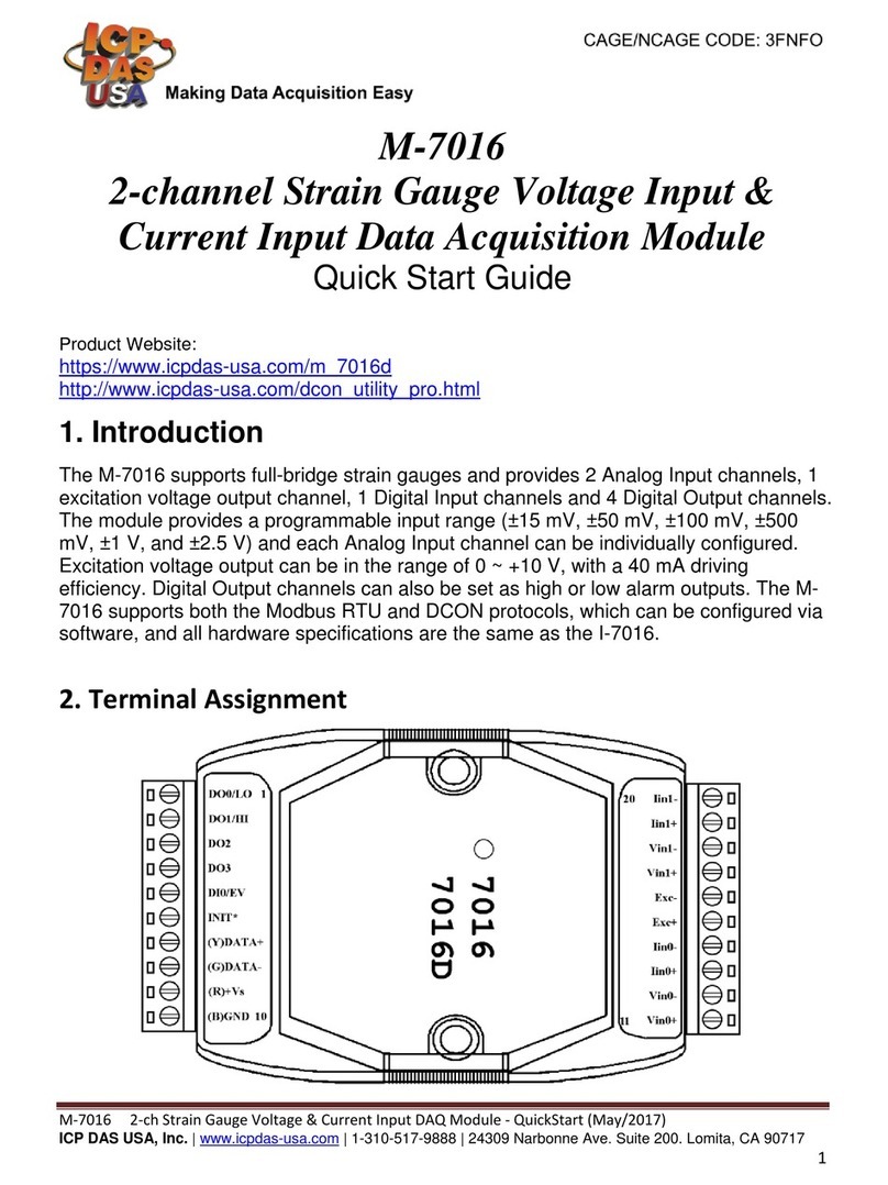 ICP DAS USA M-7016 quick start guide