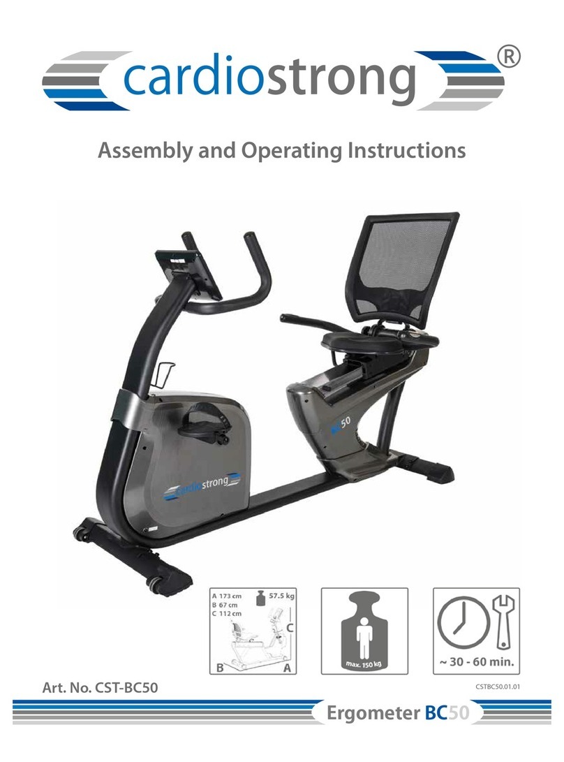CARDIOSTRONG CST-BC50 User manual