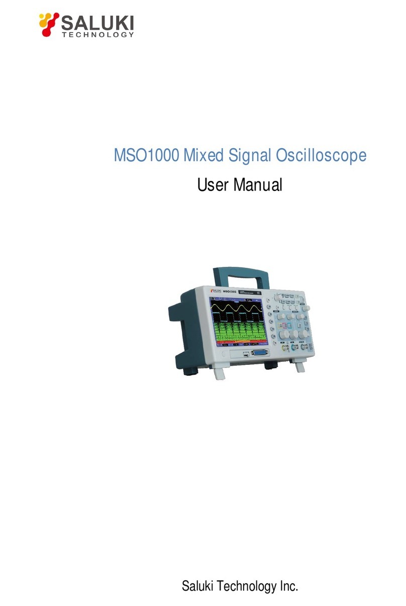 Saluki Technology MSO1000 user manual