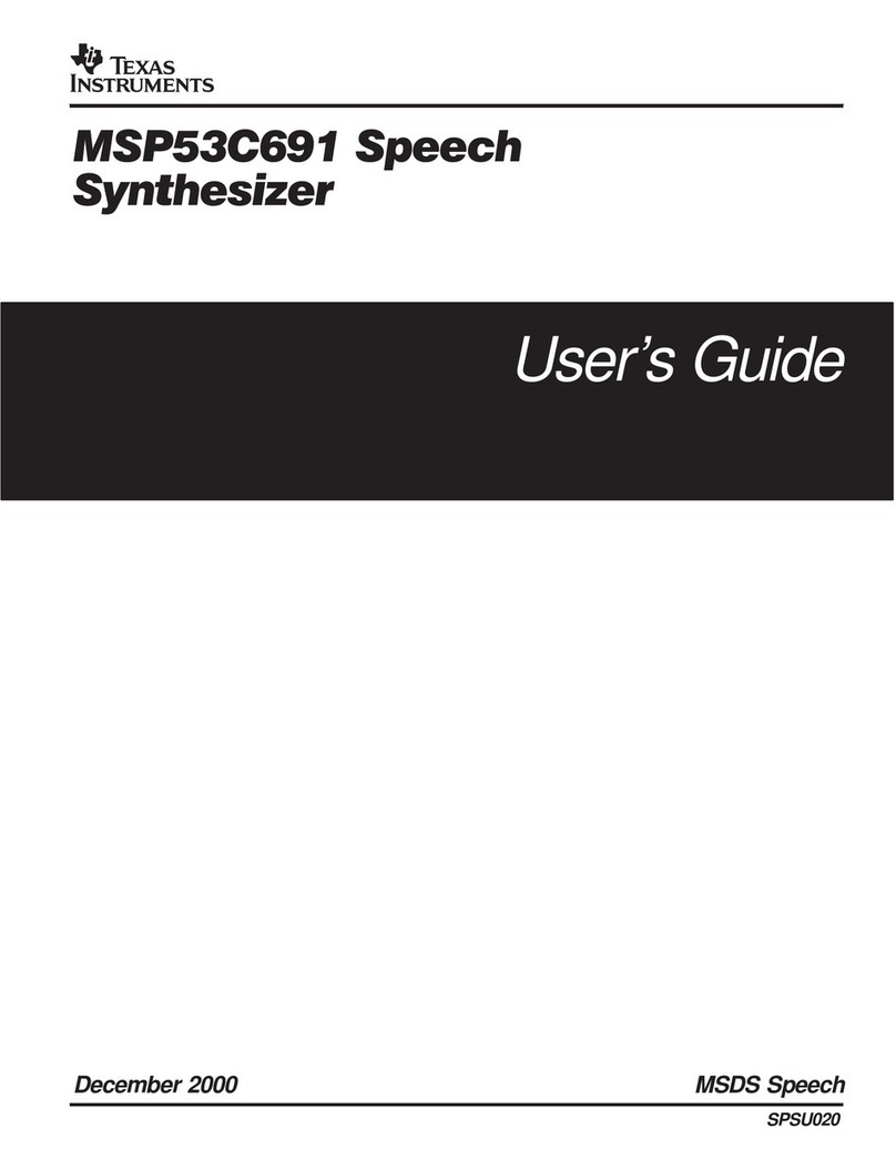 Texas Instruments MSP53C691 user guide