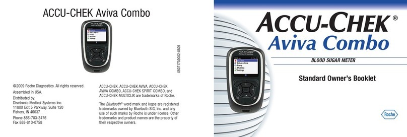 ACCU-CHECK Avia Combo owner's booklet