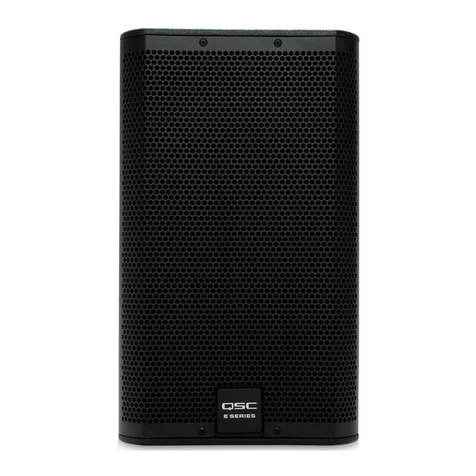 QSC E10 User manual