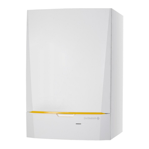 DeDietrich MCA 45 Installation and service manual