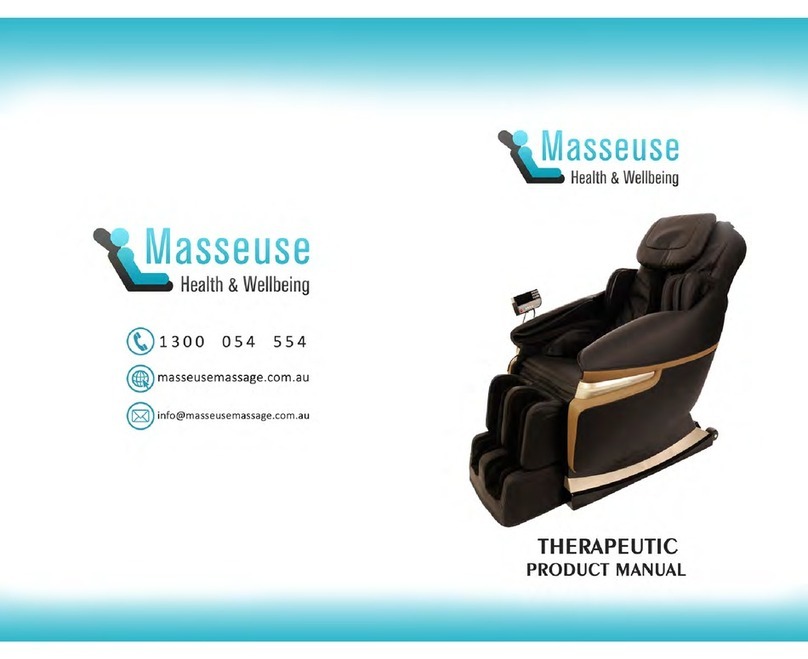 Masseuse Therapeutic product manual