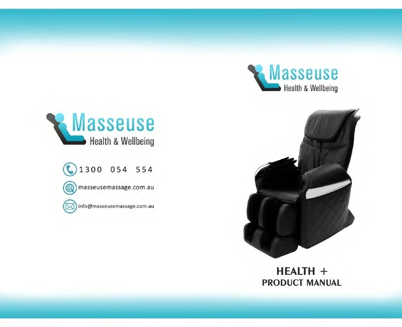 Masseuse Health + product manual