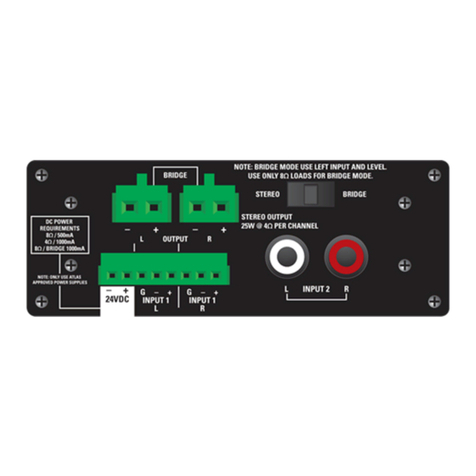 Atlas TSD-PA252G owner's manual