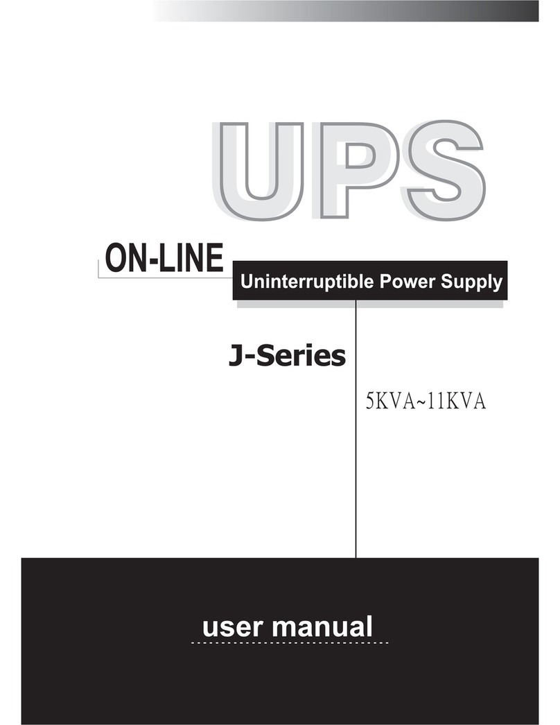 Delta Electronics 7KVA User manual