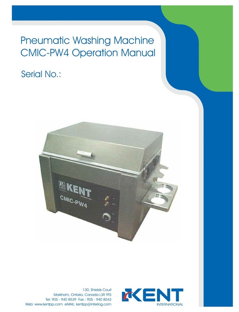 KENT CMIC-PW4 Operation manual