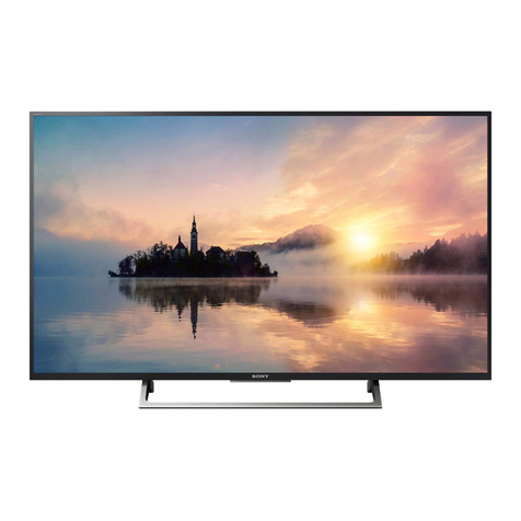 Sony Bravia KD-55X7007E User manual