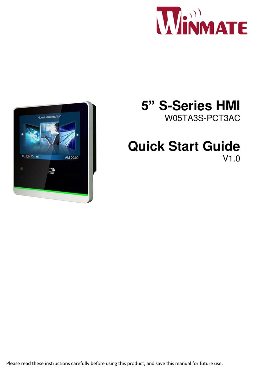 Winmate W05TA3S-PCT3AC User manual