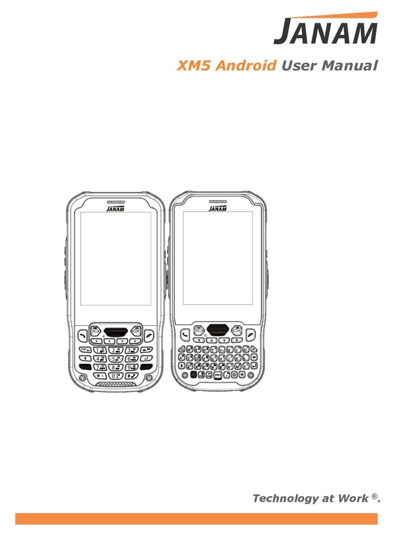 Janam XM5 user manual