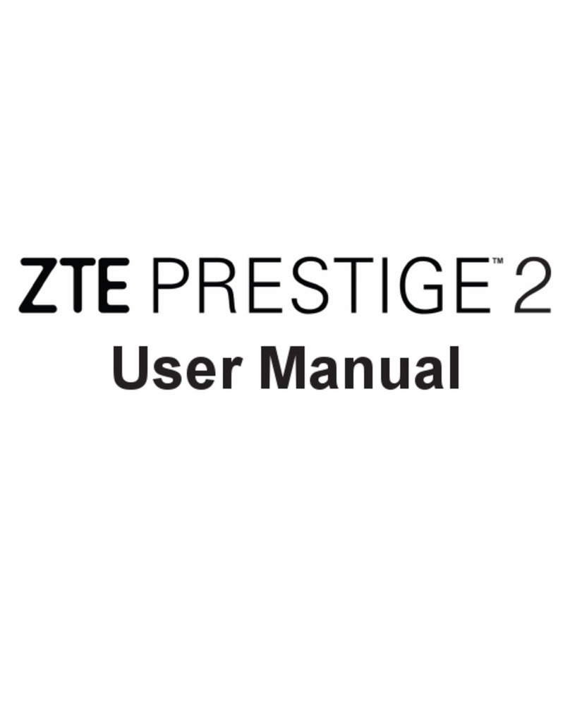 Zte prestige 2 User manual