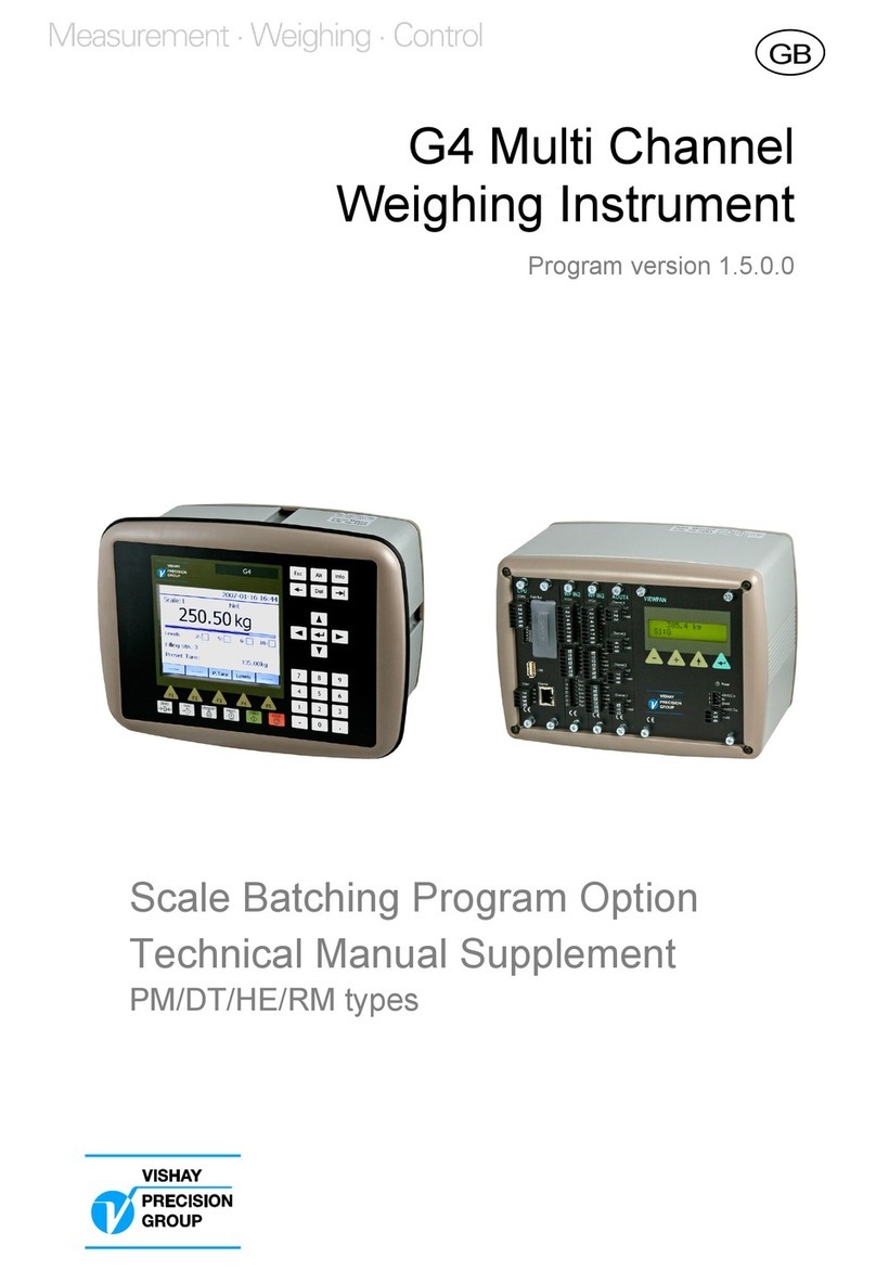Vishay G4 Technical manual