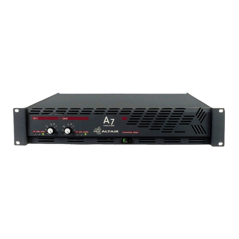 Altair A3.5 owner's manual