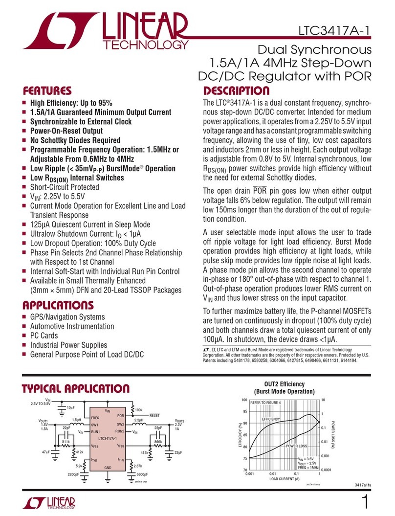 Linear LTC3417A-1 User manual