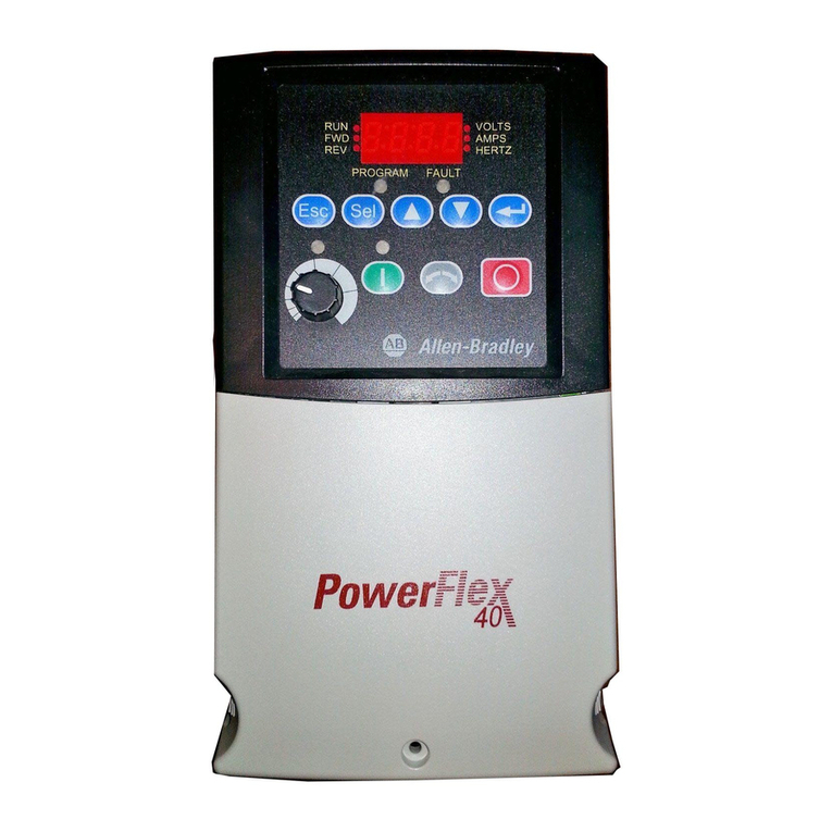 Allen-Bradley PowerFlex40 User manual Allen-Bradley PowerFlex40 User manual