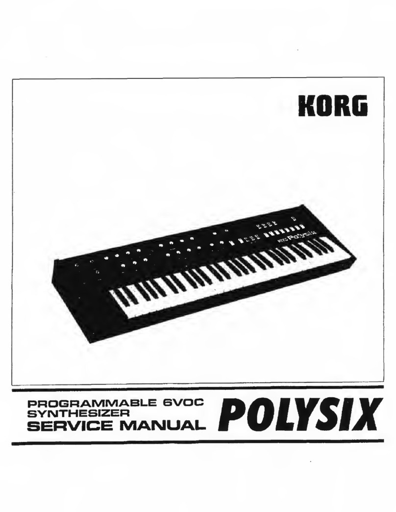 Korg POLYSIX User manual